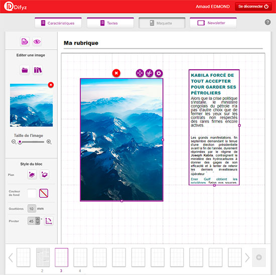 Cas client Groupe La Poste création d'une application web de création et gestion de publications à destination de la presse papier et numérique