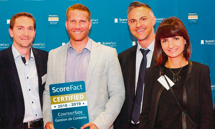 Prix satisfaction clients ScoreFact 2019